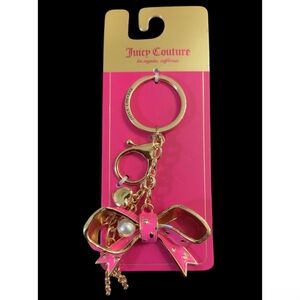 Juicy Couture Bow Key Holder & Bag Charm